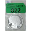 Image 1 : 1 Oz. Buffalo/First Nations .999 Silver Round