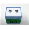 Image 2 : New Mystic Topaz & Diamond Earrings