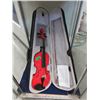 Image 1 : New Red  4/4 Violin with Bow and Case