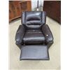 Image 2 : Child Size Brown Push Back Recliner