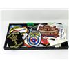 Image 1 : Tray of Collectible Patches and Pins