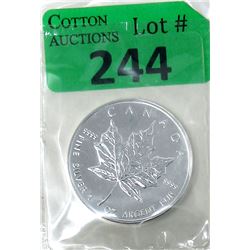 1 Oz. Canada .9999 Silver Maple Leaf Coin