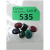 Image 1 : 56.20 CTW of Faceted Gemstones - 6 Stones