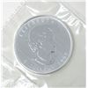 Image 2 : 1 Oz .9999 Fine Silver 2008 Canada Maple Leaf Coin