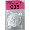Image 1 : 1 Oz .9999 Fine Silver 2013 Canada Maple Leaf Coin