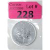 Image 1 : 1 Oz Canada .9999 Silver Maple Leaf Coin