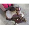Image 1 : Small Leather Western Style Saddle