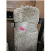 Image 1 : 5' x 7' Beige Shag Area Carpet - Store Return