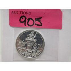 2005 .999 Fine Silver 1/2 Oz. Liberty $10 Coin