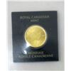Image 2 : 1 Gram .9999 Gold 2020 Canada Maple Leaf Coin