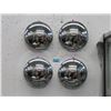 Image 1 : Four 9" Baby Moon Hubcaps - 3 Match