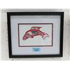Image 1 : Richard Shorty Framed Print - Salmon