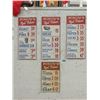 Image 1 : 4 Cardboard Grocery Price Signs