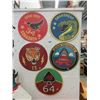 Image 1 : Five 18" Movie Prop Squadron Signs