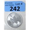 Image 1 : 1 Oz Canada .9999 Silver Maple Leaf Coin