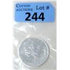 Image 1 : 1 Oz Canada .9999 Silver Maple Leaf Coin