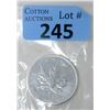 Image 1 : 1 Oz Canada .9999 Silver Maple Leaf Coin