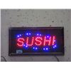 Image 1 : New LED "Sushi" Sign - 19" x 10"