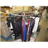 Image 1 : Round Commercial Garment Rack and Contents