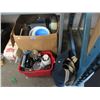Image 1 : 2 Boxes and 1 Bag of Assorted Household Goods