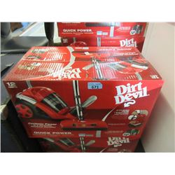 New Dirt Devil Quick Power Cyclonic Vacuum