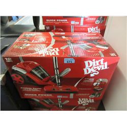 New Dirt Devil Quick Power Cyclonic Vacuum