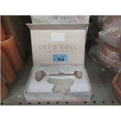 5 Rose Quartz Facial Roller