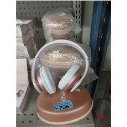 6 zihnic Bluetooth Over-Ear Headphones with Cases