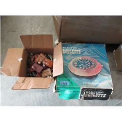 Roulette Game & Box of Nail Clippers