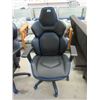 Image 1 : Black & Blue Gaming Chair - Store Return