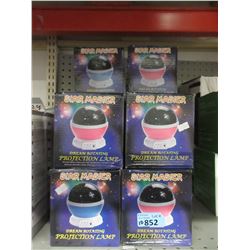 10 Star Master Rotating Projection Lamps