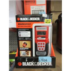 2 Boxes of 2 Black & Decker Distance Measures