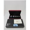 Image 1 : 2019 Pure Silver 5-Coin Maple Leaf Fractional Set