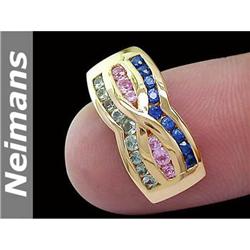 Gem Quality 2.25 ct Pink Spinel & VS Diamond Ring 14kt