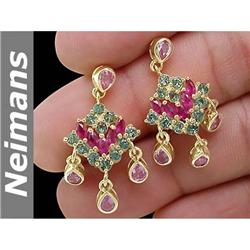 Certified .75 ct Yellow & White Diamond Cocktail Ring