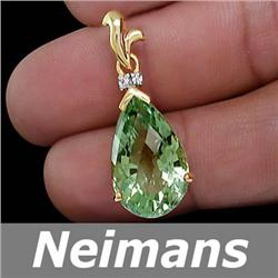 Gem 6.00 ct Certified Emerald & VS Diamond Bracelet 14K