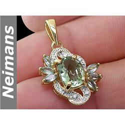 Neimans 1.25 ct Certified VS Diamond Earrings 14K Gold