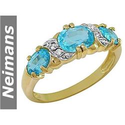 USGL Certified 19.25 ct Gem Sapphire Bracelet 14kt Gold