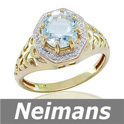 Blazing 2.25 ct Round VS Diamond Eternity Ring 14k Gold