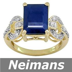 Certified 3.25 ct Multi Gemstone Cross Pendant 14K Gold