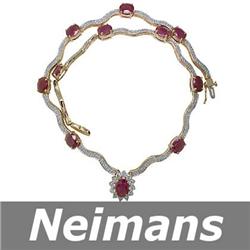 Antique 2.00 ct Orange Sapphire & Diamond Ring 14K Gold