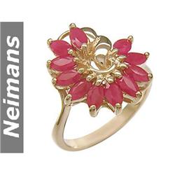 Certified 2.25ct Blue & White Diamond Stud Earrings 14K