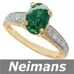 Men's Certified 1.75 ct Tanzanite & Diamond Gents Ring