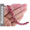 Image 1 : Neimans 32.25 ct USGL Certified Ruby Bracelet 14kt Gold