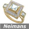 Image 1 : Neimans 1.00 ct Peridot & Diamond Pendant 14k Gold CERT