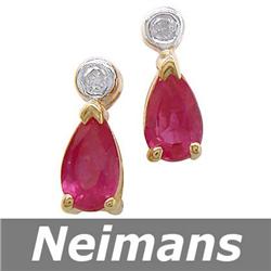 Certified .25 ct Blue & White Diamond Anniversary Ring