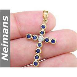 Certified 1.50 ct White Sapphire Eternity Ring 14K Gold