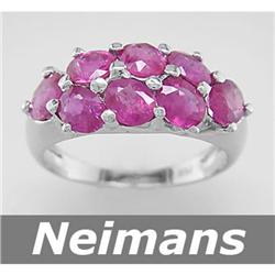 Beautiful 4.25 ct Ruby Ring 14kt Gold USGL Certified