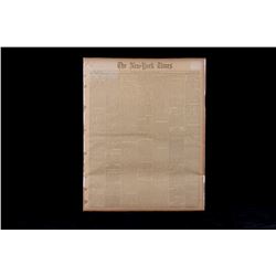 1876 New York Times General Custer's Last Fight