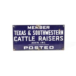 Member Texas & Southwestern Cattle Raisers Sign